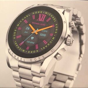 NEW Michael Kors smart watch - Gen 6 Bradshaw - silver